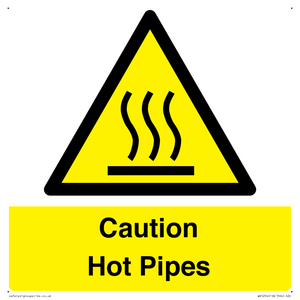 Caution Hot Pipes